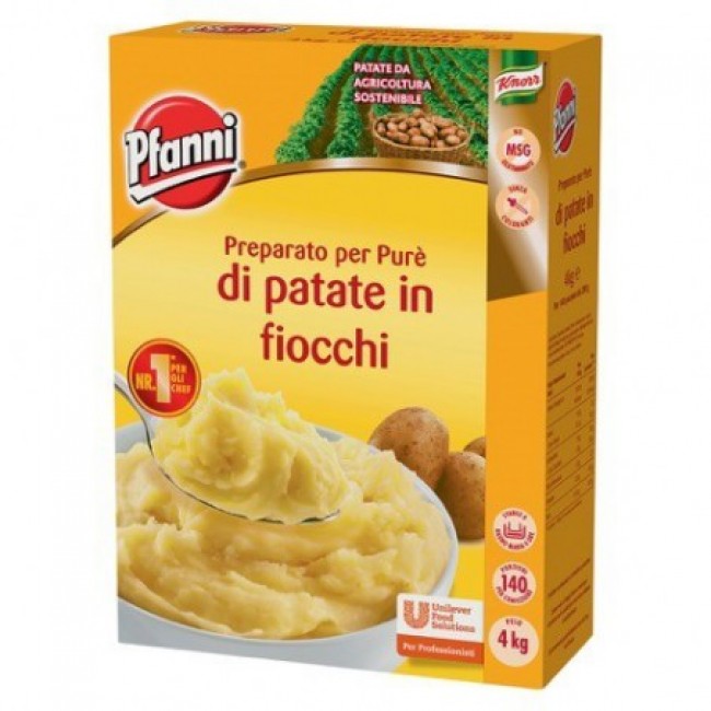 Pfanni Purè di patate in fiocchi  4 kg KNORR