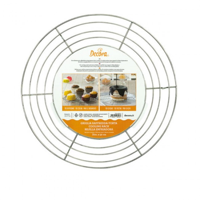Griglia raffredda-torta rotonda Griglia raffredda-torta rotonda