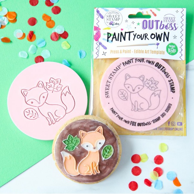 SWEET STAMP Paint Your Own Fox