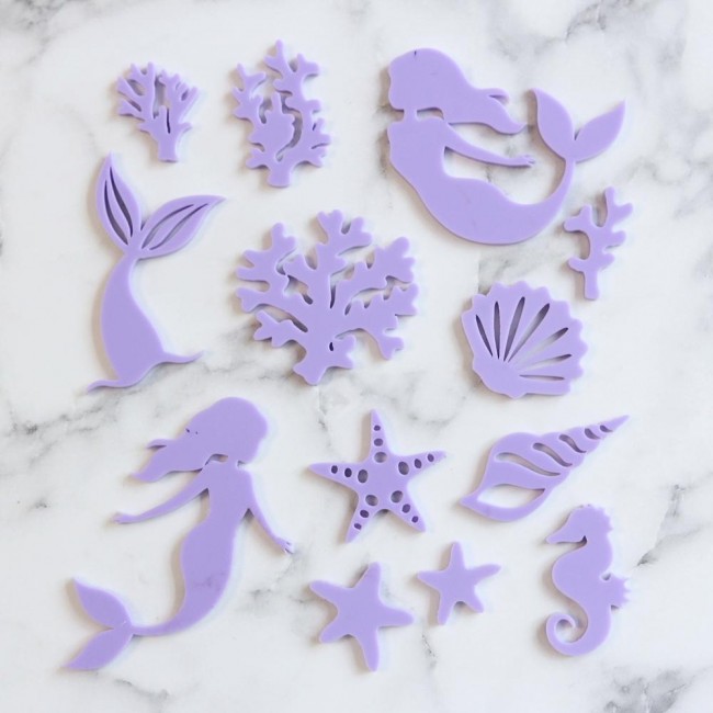 SWEET STAMP TIMBRO DOLCE - MYSTIC MERMAIDS ELEMENTS