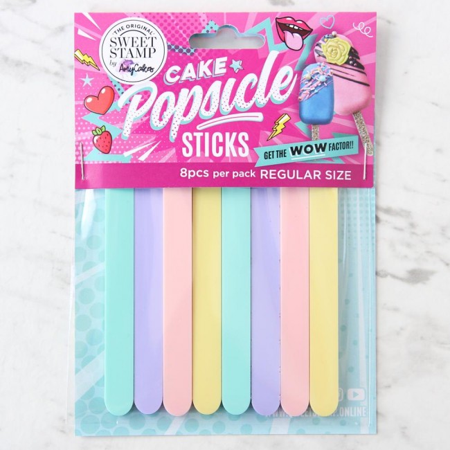 SWEET STAMP STICK PER GHIACCIOLI SWEETSTAMP 8PZ - PASTELLI