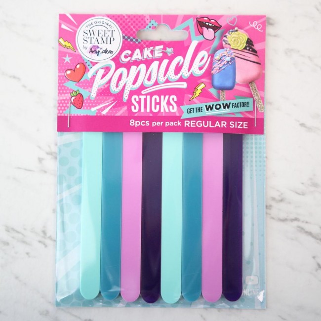 SWEET STAMP POPSICLE STICKS PER GHIACCIOLI SWEETSTAMP 8PZ - MYSTIC MERMAIDS