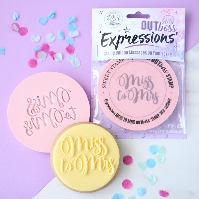 SWEET STAMP ESPRESSIONI OUTBOSS - MISS TO MRS SWEET STAMP ESPRESSIONI OUTBOSS - MISS TO MRS