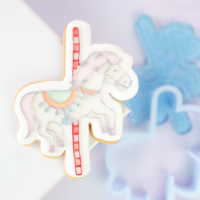 SWEET STAMP Merry Go Round Pony