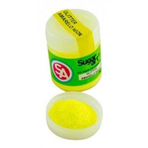 Glitter  Giallo Neon da 5 gr