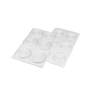 Stampo in Silicone Plissè diam. Tourbillon 28