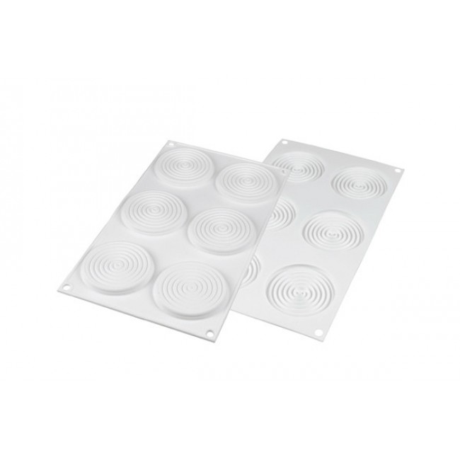 Stampo in Silicone Plissè diam. Tourbillon 28 Stampo in Silicone Plissè diam. Tourbillon 28