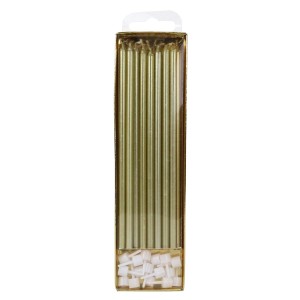 Candele extra alte Oro 18cm pk/16