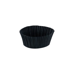 Pirottino nero di carta da forno 40x21 mm confezione 500 pz.