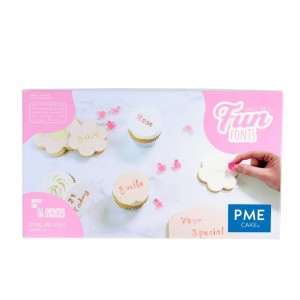 Alfabeto Fun Fonts Cupcakes and Cookies Stamping Set Alfabeto Fun Fonts Cupcakes and Cookies Stamping Set