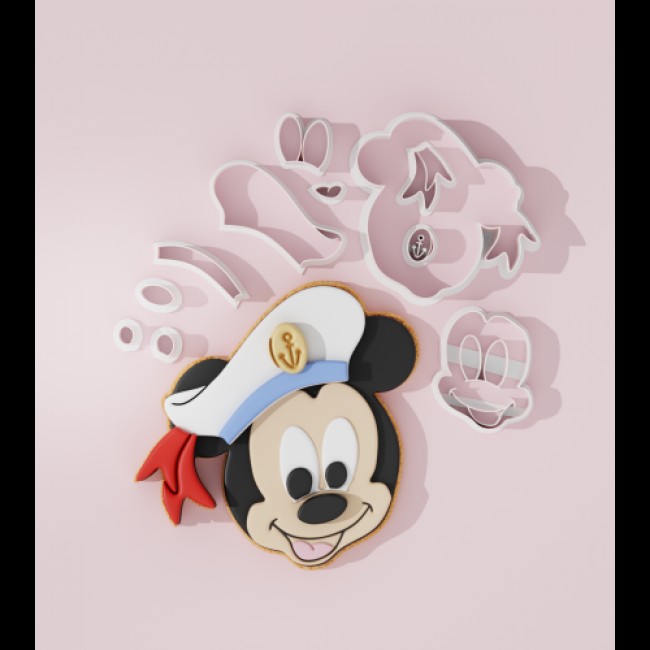 Taglia biscotto e timbro Nautical Mickey Mouse