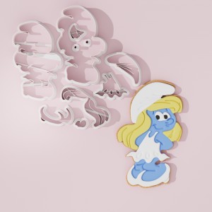 Puffi Inspired Cookie Cutter – Puffetta