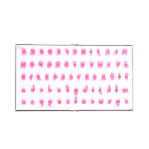 Alfabeto Fun Fonts  Cupcakes and Cookies Stamping Set