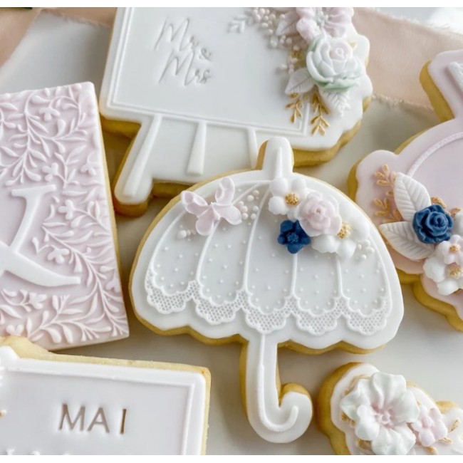 Taglia biscotto e timbro Ombrello elegante