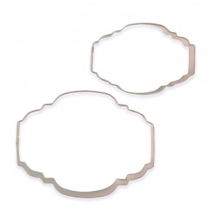 Stampo Cookie & Plaque Cutter Style 2 - Set of 2