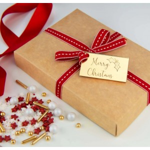 Targhetta Oro Marry Christams 