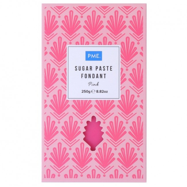 Pasta di zucchero Fondente Pink 250 gr Pasta di zucchero Fondente Pink 250 gr