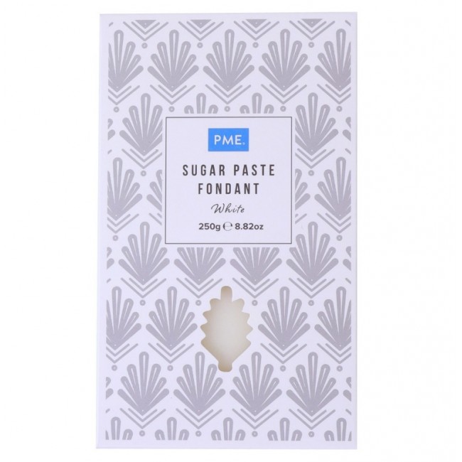 Pasta di zucchero Fondente White 250 gr