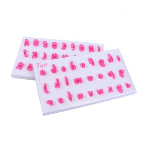 Timbri Alfabeto Fun Fonts  3 Maiuscolo e Minuscolo 