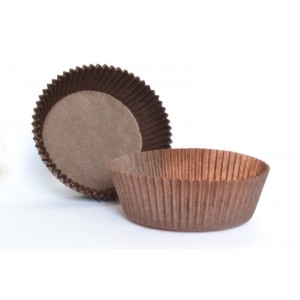Pirottino marrone di carta da forno tartufo 55x42 confezione da 330 pz.