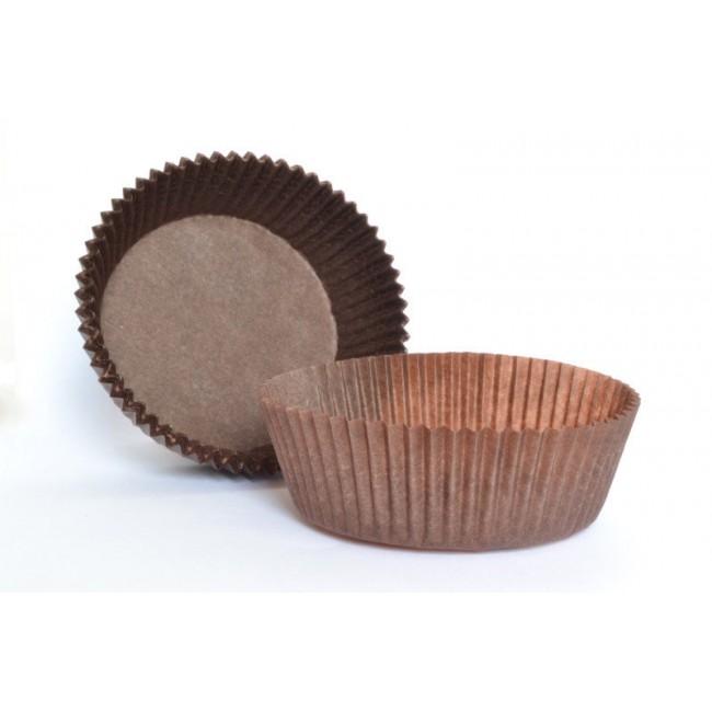 Pirottino marrone di carta da forno tartufo 55x42 confezione da 330 pz.