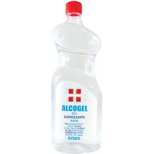 Disinfettante Alcool Gel igienizzante in flacone  1 lt