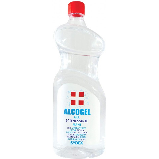 Disinfettante Alcool Gel igienizzante in flacone  1 lt