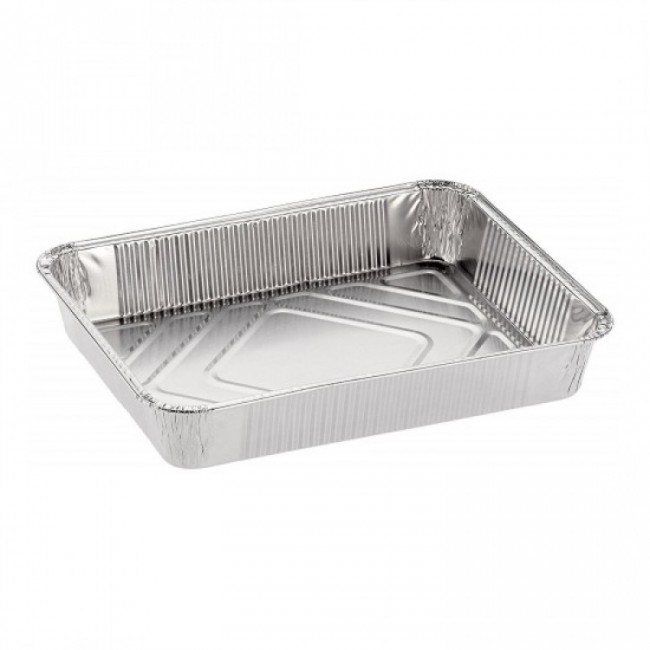 Vaschette alluminio 8 porzioni 50 pz R32G