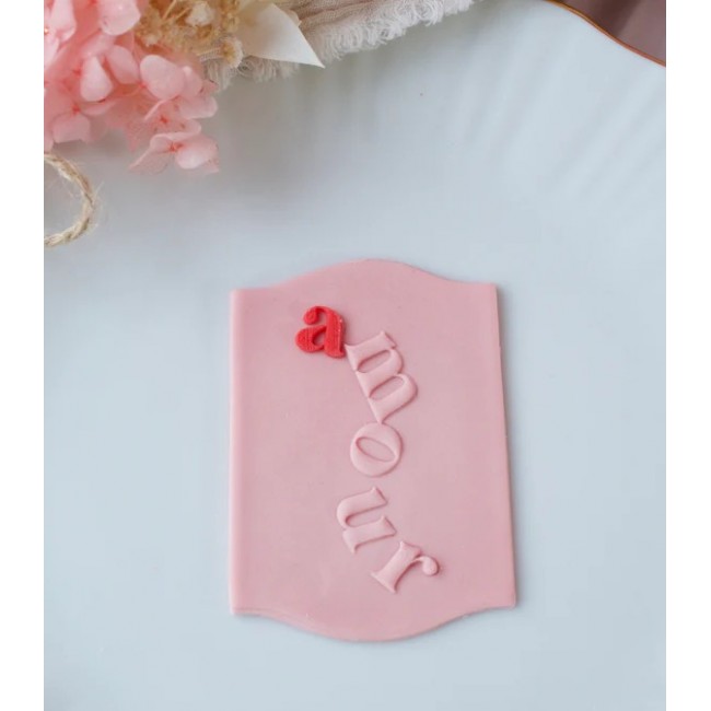 Stampo biscotto Amour