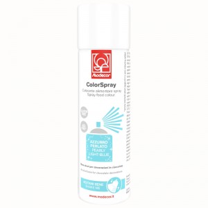Colorante alimentare  spray Azzurro perlato ml 250