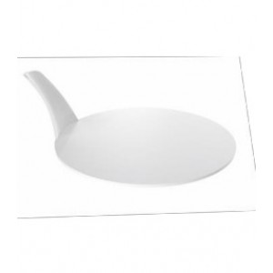 Vassoio BIJOU con Manico Bianco Diametro 9