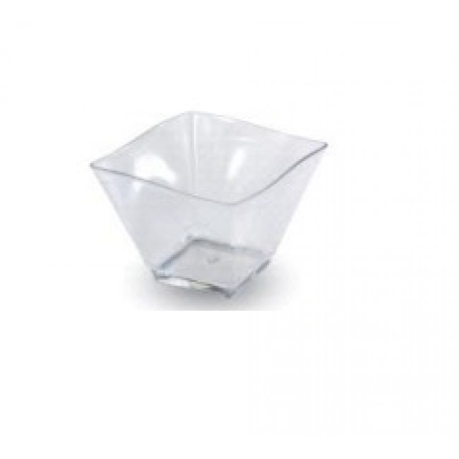 Bicchierino Quadro Onda Trasparente