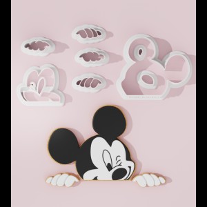 Taglia Biscotti Topolino Big Mickey Mouse Cookie Cutter