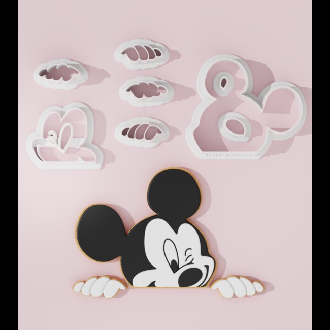 Taglia Biscotti Topolino Big Mickey Mouse Cookie Cutter