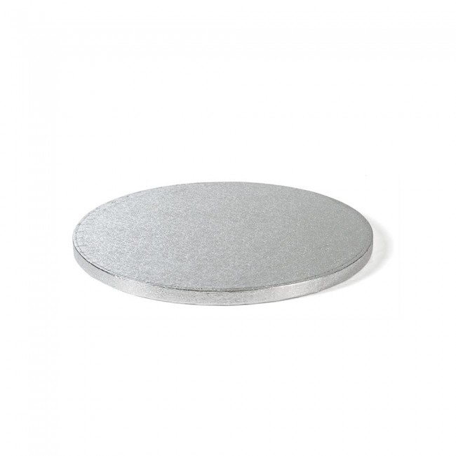 Sottotorta Cakeboard Silver diam. 33 H1.2 Cm 13inch Sottotorta Cakeboard Silver diam. 33 H1.2 Cm 13inch