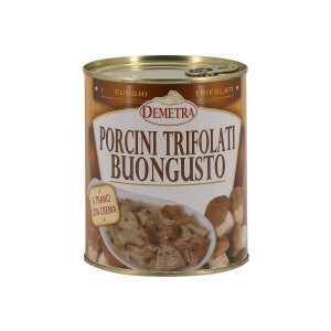 Funghi porcini trifolati con crema gr 800 