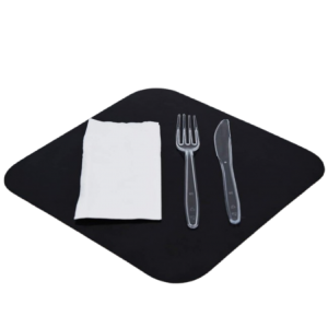 Set bis  posate più tovaglioli 100 pezzi