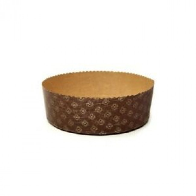 Stampo cottura panettone 950 GR basso da 5 pezzi