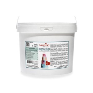 Pasta di zucchero Cover bianca Saracino 5 kg