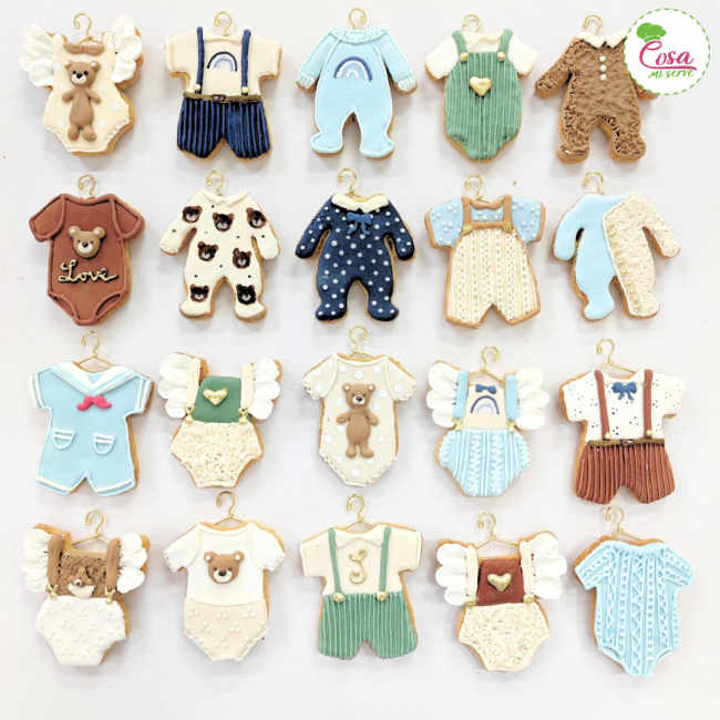 Stand Oro porta biscotti con gruccia