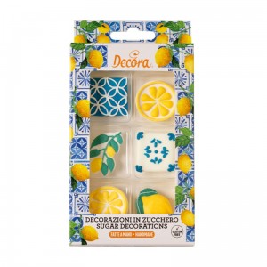 Decorazioni in zucchero Amalfi Pz.6