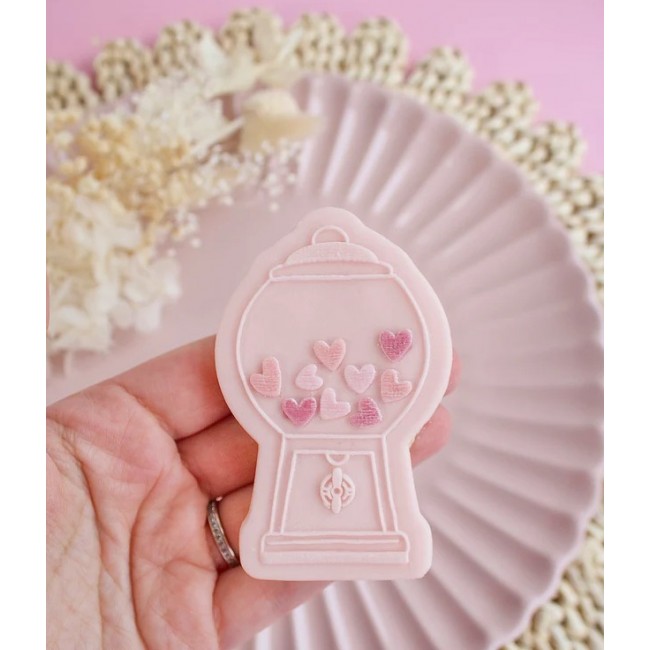 Taglia biscotto + timbro Dispenser cuore