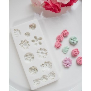 Stampo in silicone fiori Stampo in silicone fiori