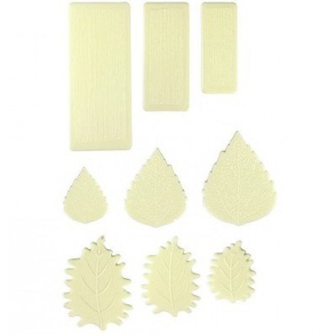 Set 2 Venatore di foglie / fiori 9 Pezzi