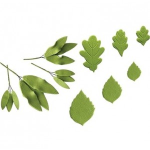 Set 2 Venatore di foglie / fiori 9 Pezzi