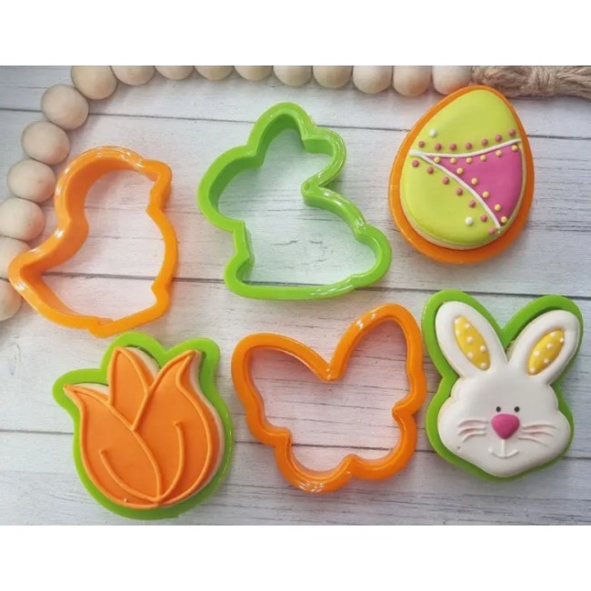 Taglia biscotti 6 formine per biscotti pasquali