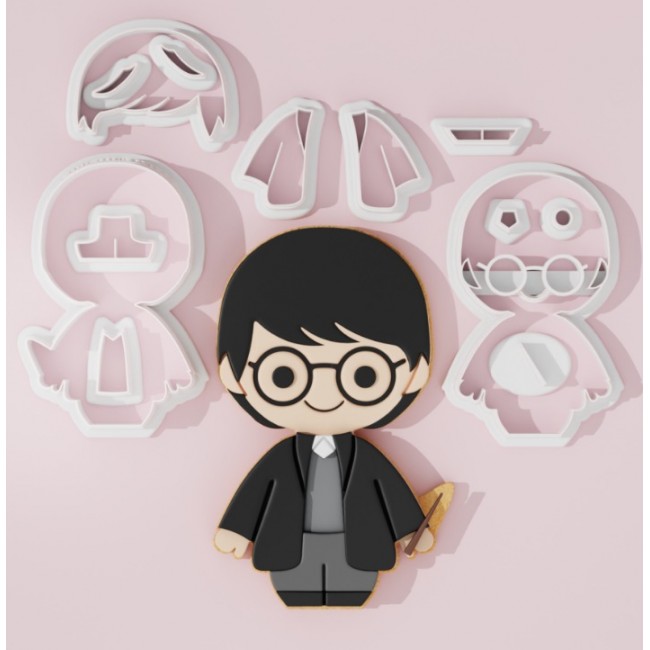 Tagliabiscotti ispirato a Harry Potter – Harry