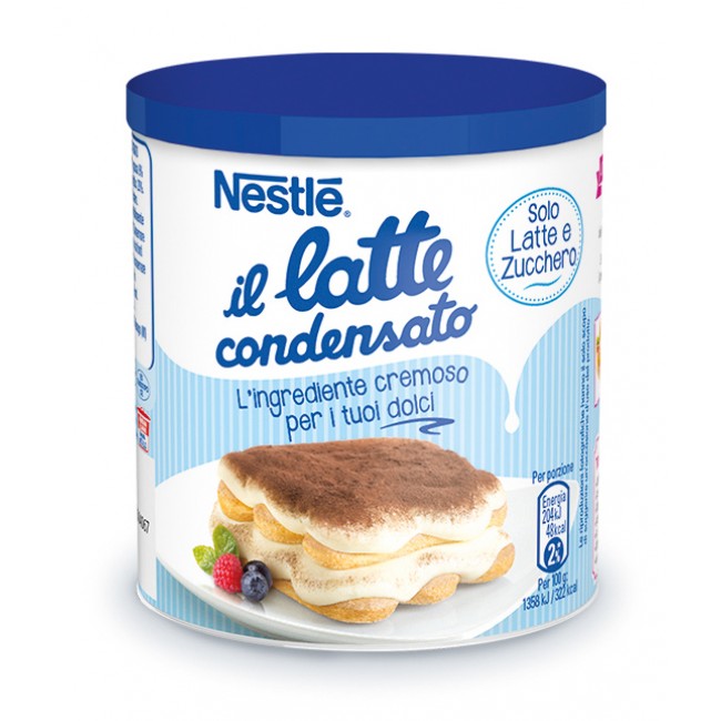 Latte intero concentrato zuccherato latta 397gr Latte intero concentrato zuccherato latta 397gr
