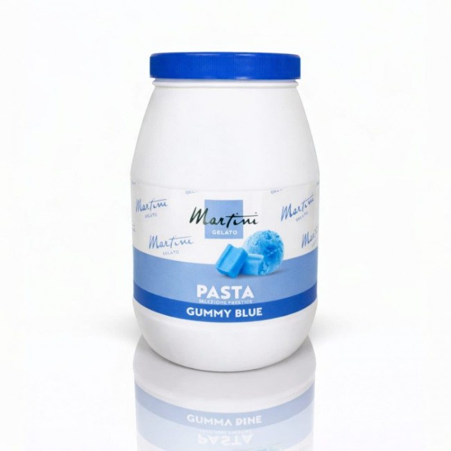 PASTA GUMMY BLUE 3 KG - MARTINI GELATO 3 Kg