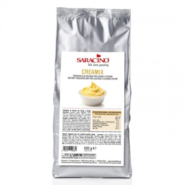 Mix per crema pasticcera CREAMIX Saracino 500 g